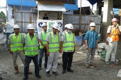 Penjelasan Skenario Simulasi Darurat Kebakaran Di Proyek Pembangunan RS Yang Dikerjakan oleh PT. Sasmito